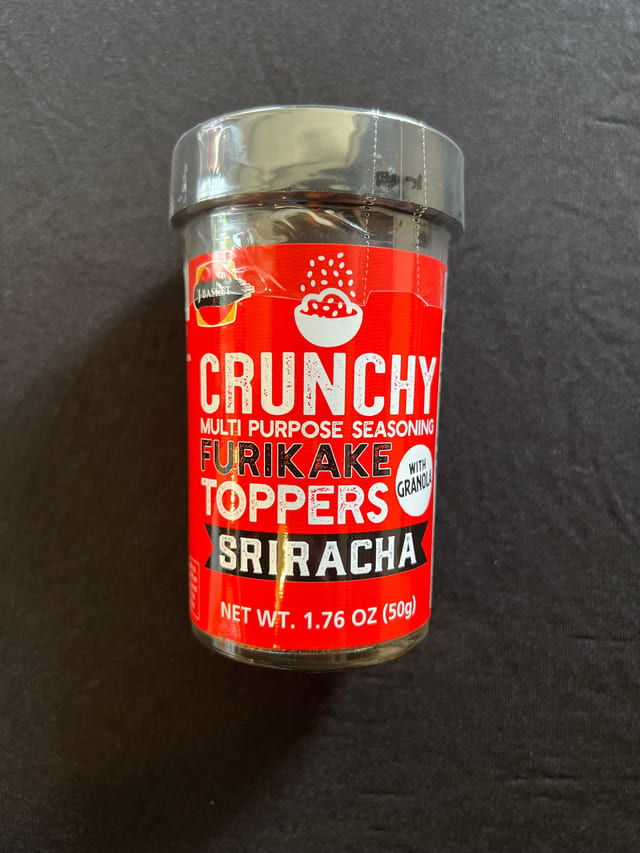 Crunchy Furikake Sriracha.