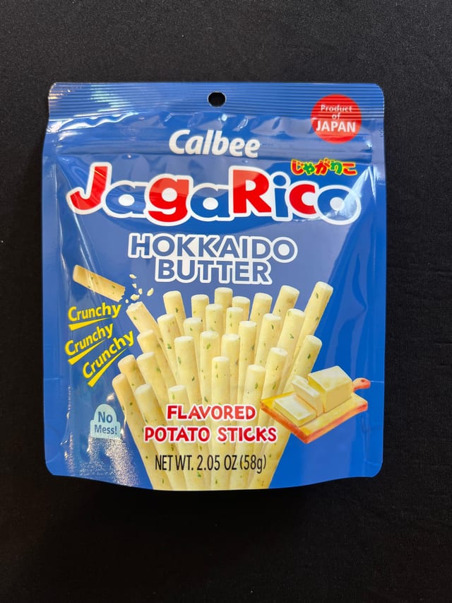 Calbee Jagarico Hokkaido Butter.
