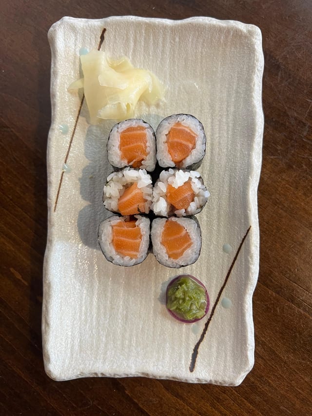 Salmon Maki.