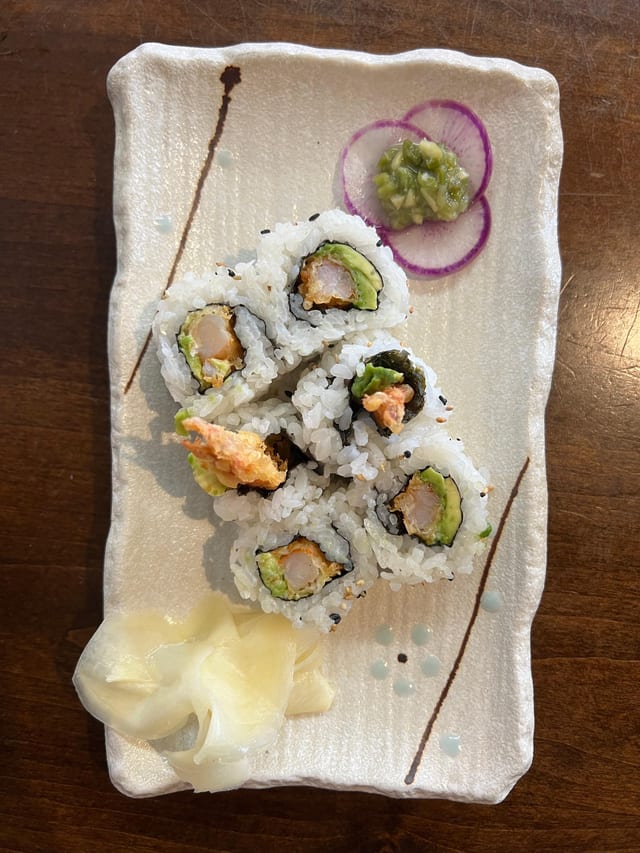 Shrimp Tempura Roll.