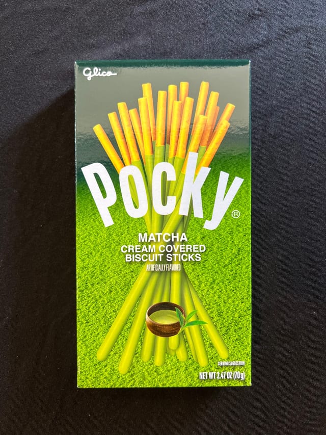 Pocky Matcha Green Tea.