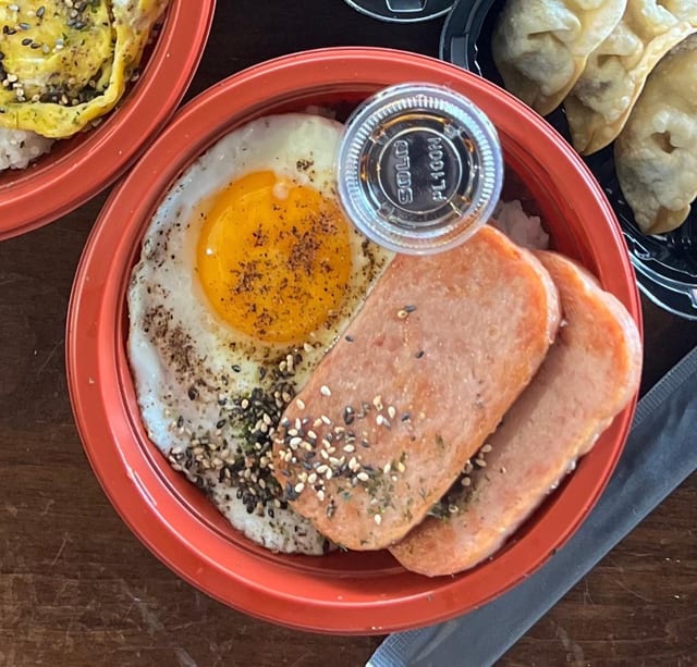 SPAM Breakfast Bowl.