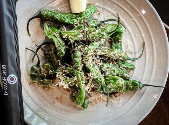 Blistered Peppers.