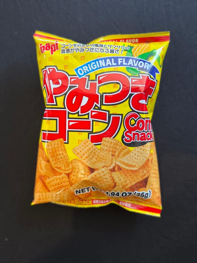 Hapi Corn Snack Original.