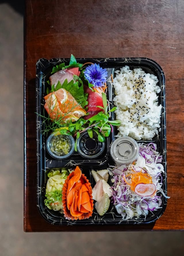 Sashimi Bento.