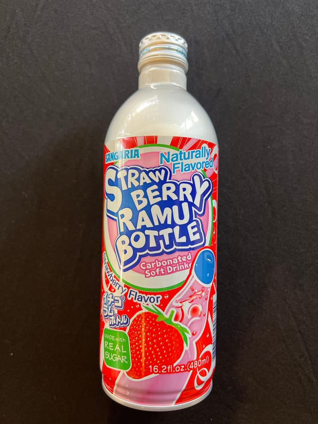 Sangaria Ramune Strawberry.